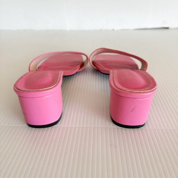Zara Pink Block Heel Barbie - Picture 7 of 9